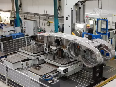 Bohrfraeswerk BFT 130 / 7 - CNC m.Tisch