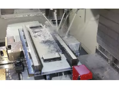 Milling process of steel mounting plate