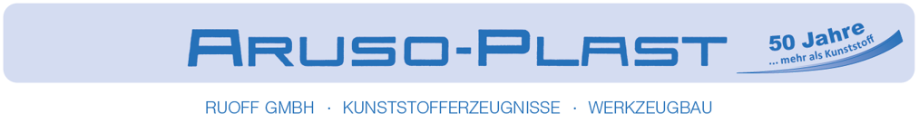 ARUSO-PLAST<br>Ruoff GmbH Logo