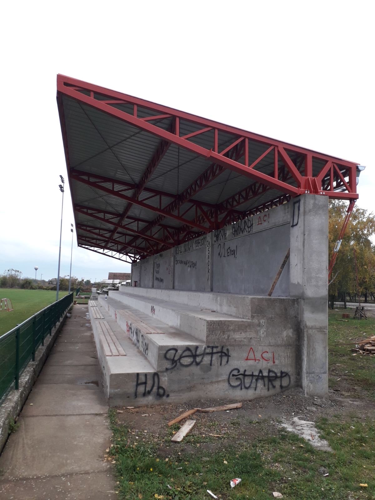 Konstruktion Überdachung