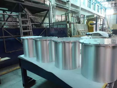 Aluminum tanks for medical industry