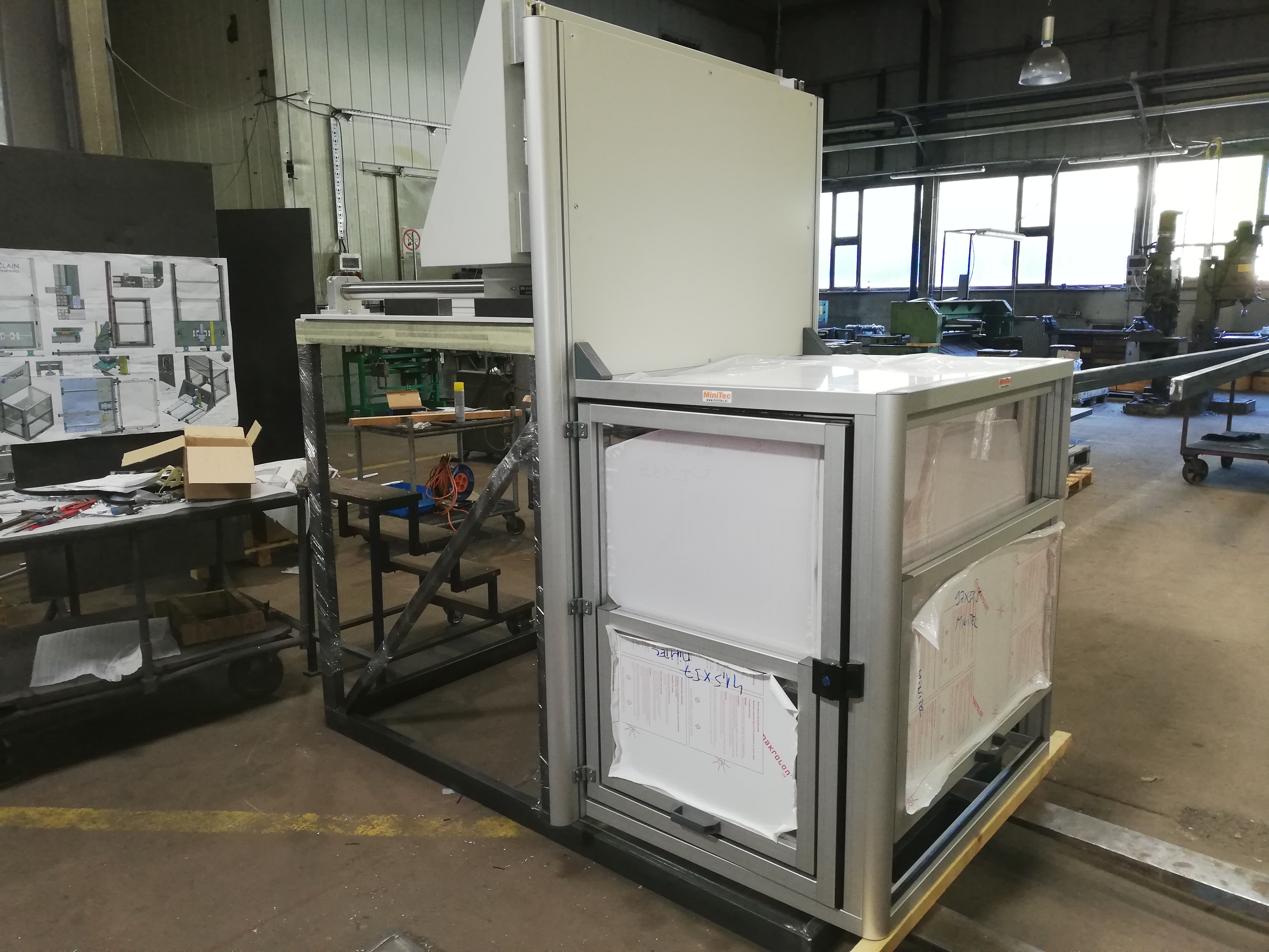 machine frame