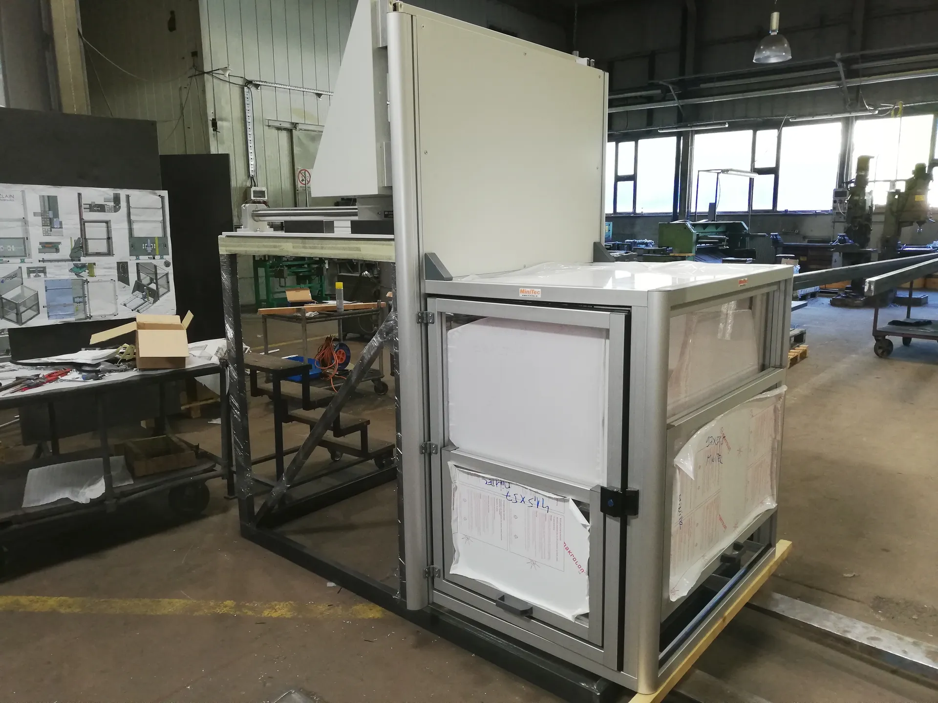 machine frame