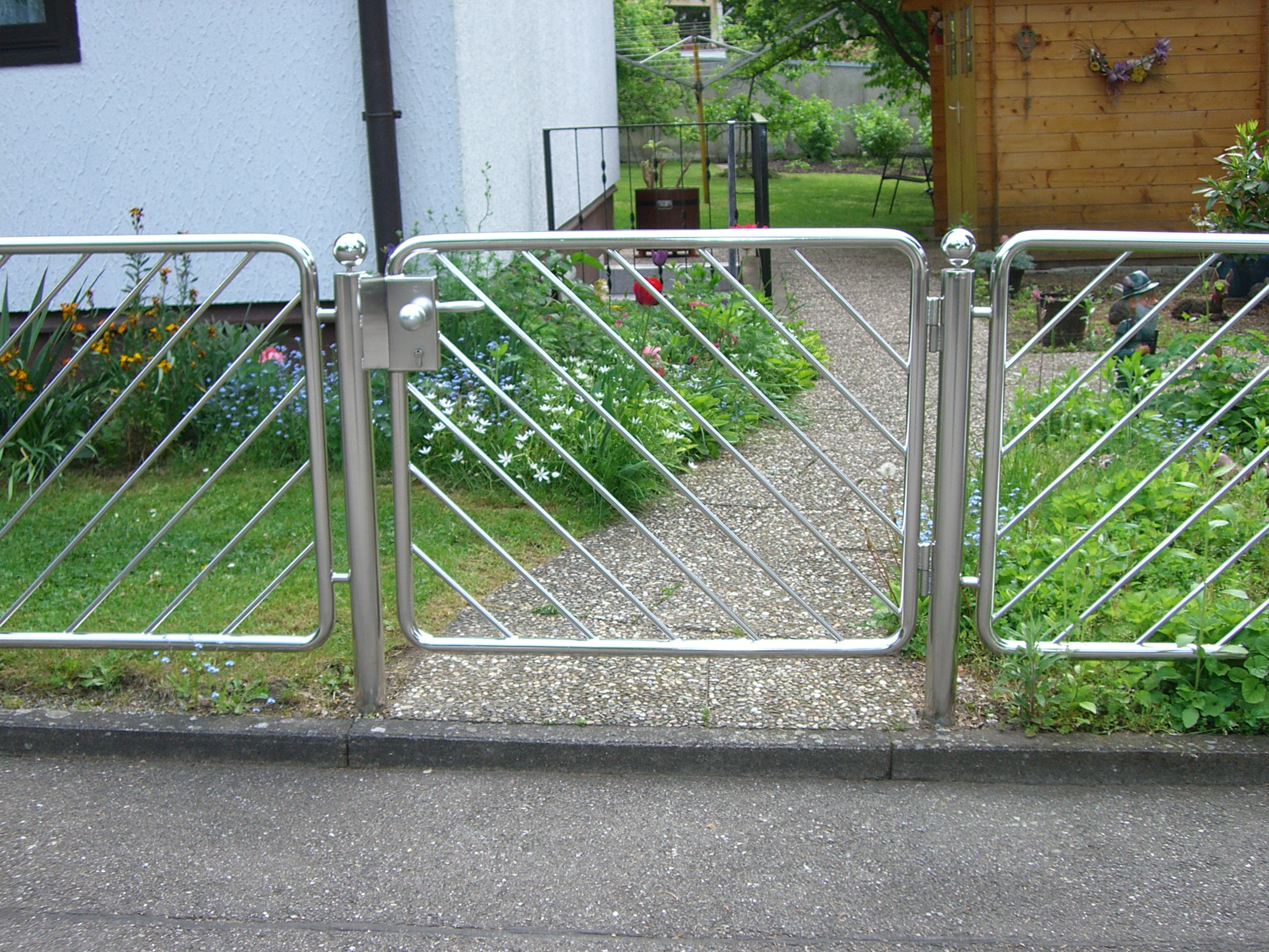 Gartenzaun mit Tor
