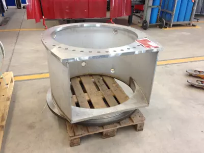 Chromstahl Schweissteil