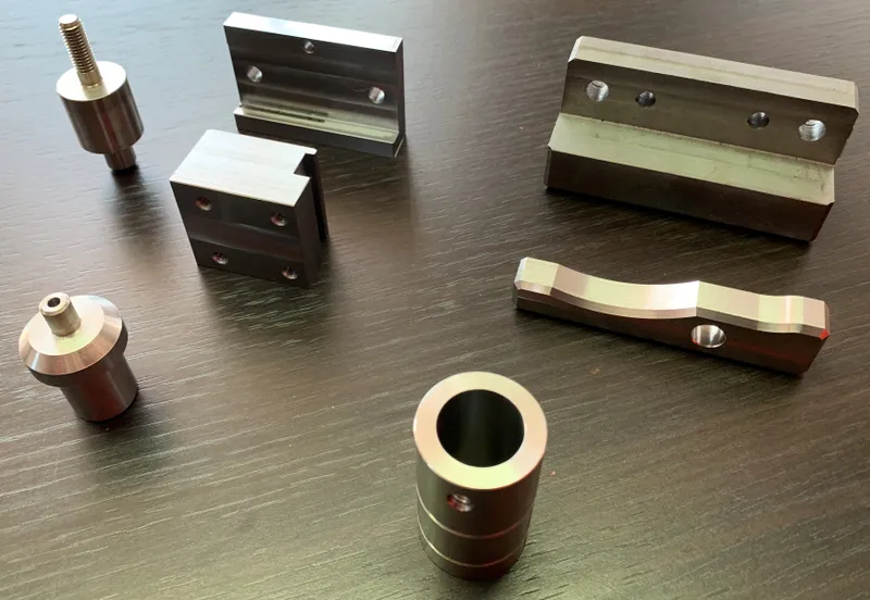 Steel and stainless steel parts