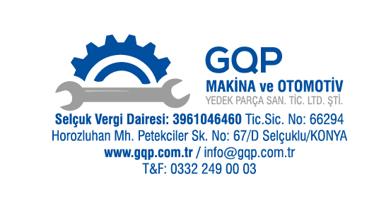 GQP MAK. VE OTO. YED. PAR.SAN. TİC. LTD. ŞTİ. Logo