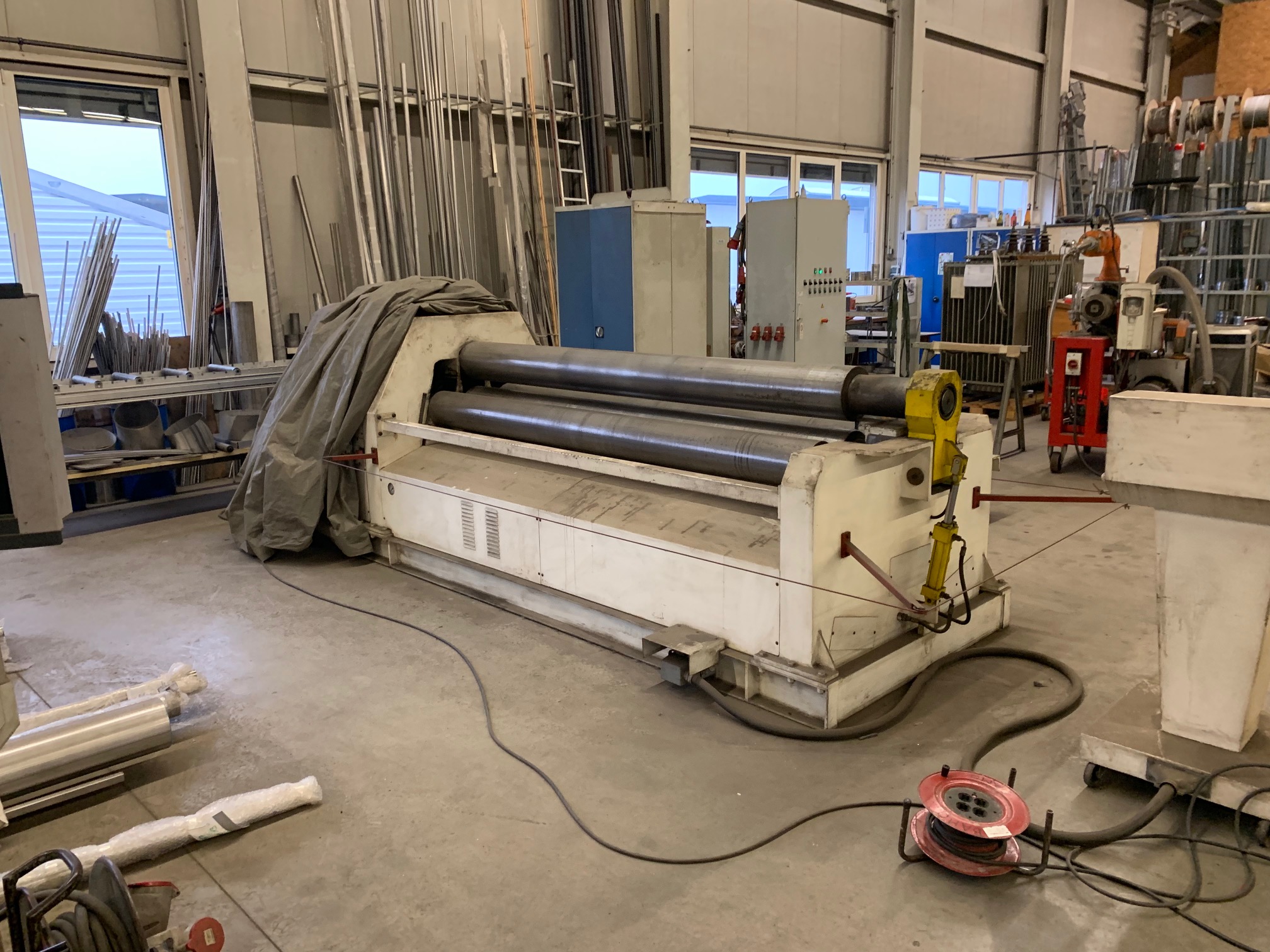 Blechrund maschine