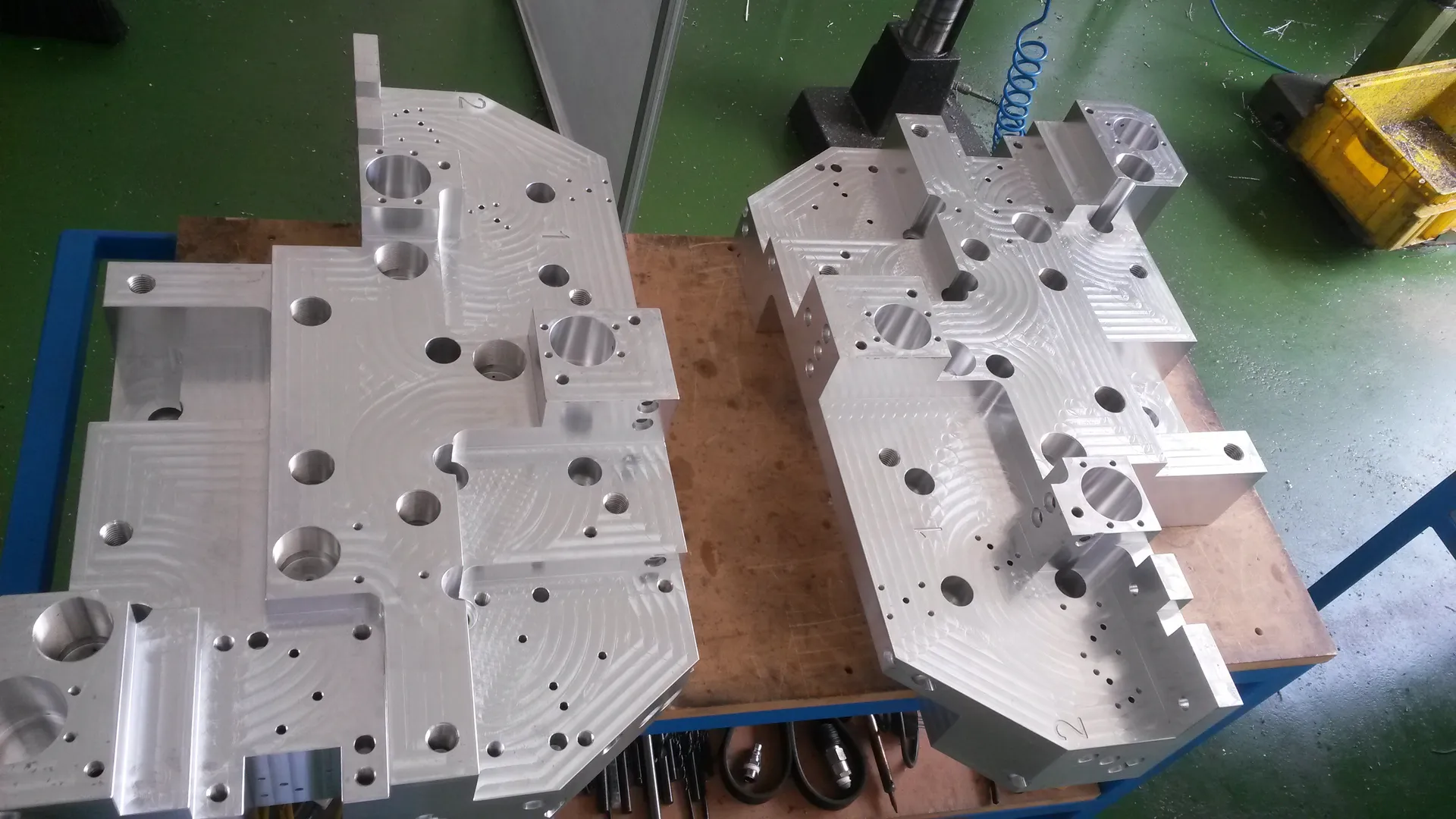Maschere bloccaggio pezzo cnc