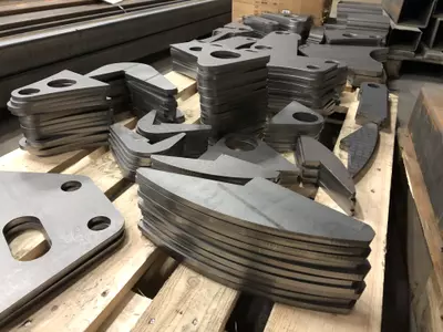 CNC plasma cut parts
