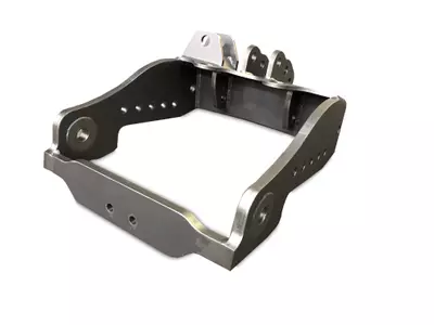 Welded construction for agricultural machine