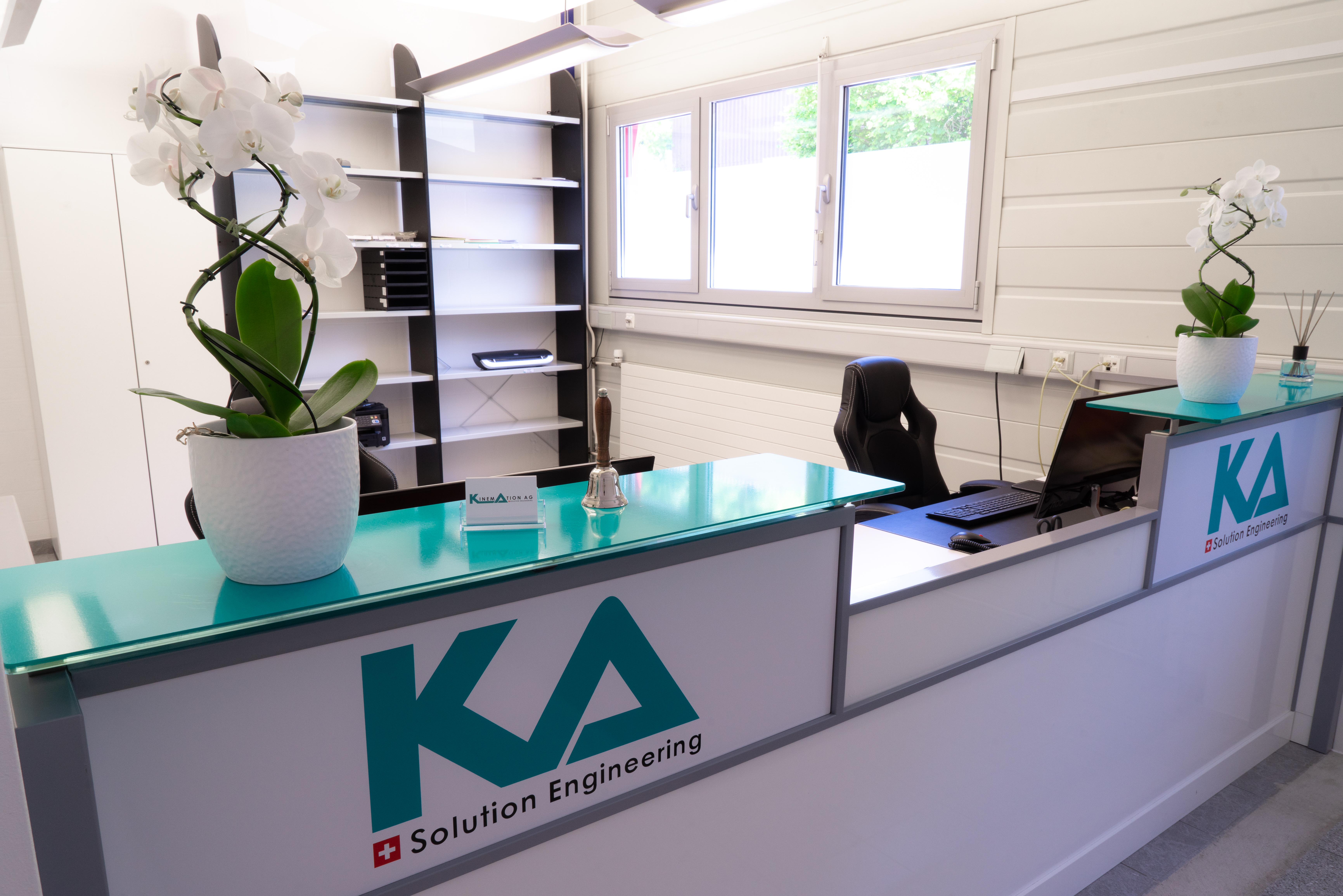 Eingangsbereich Kinemation AG
