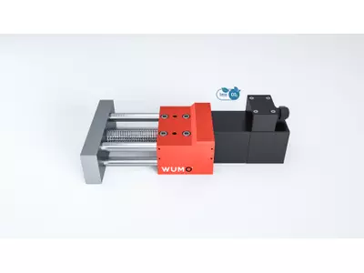 WUMO GSG-32.S-25.10-100/200, E-Motorschieber, integrierter Servo - kompakte Bauweise, sensorlos