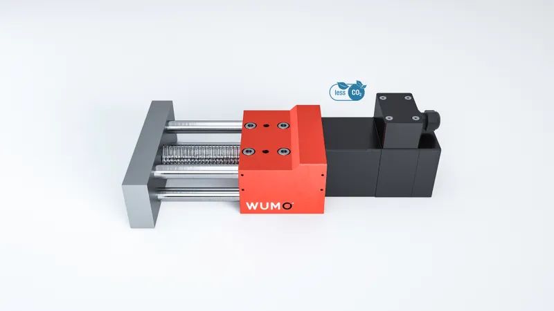 WUMO GSG-32.S-25.10-100/200, E-Motorschieber, integrierter Servo - kompakte Bauweise, sensorlos
