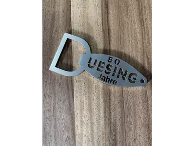 Flaschenöffner zum Firmenjubiläum