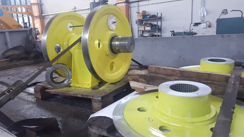 Crane wheels
