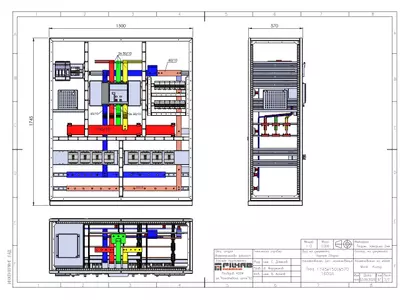 Electrical cabinet type ECLC