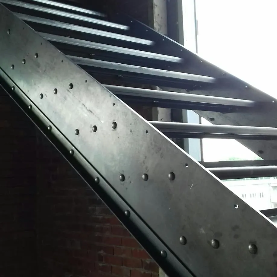 Corteenstahl-Treppe