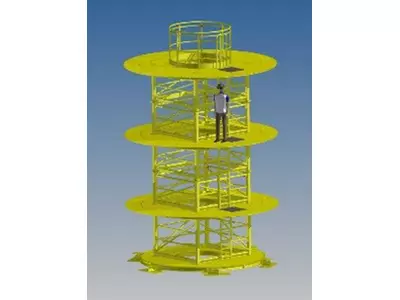 Montagebühne Modular