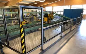 Doppelkopfbiegeanlage