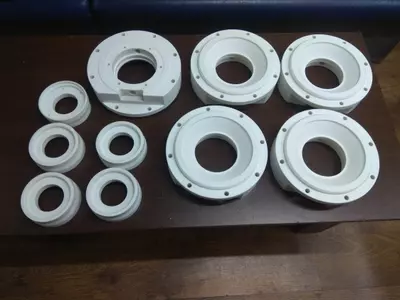 PTFE glass filled parts