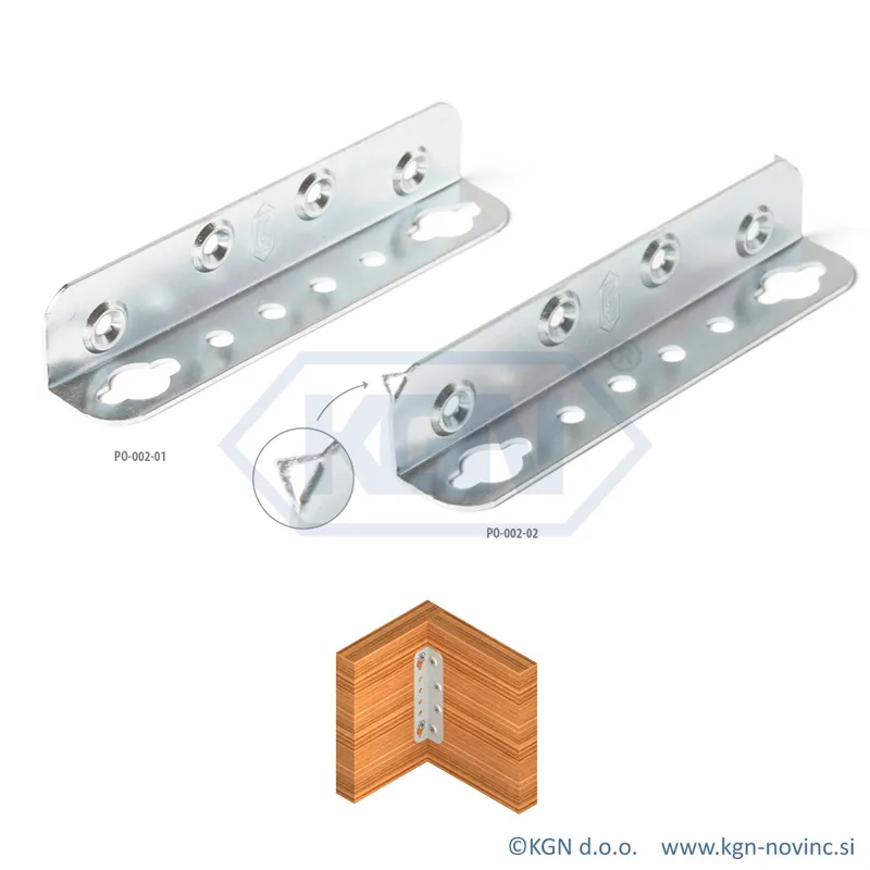 Bed connecting angle
