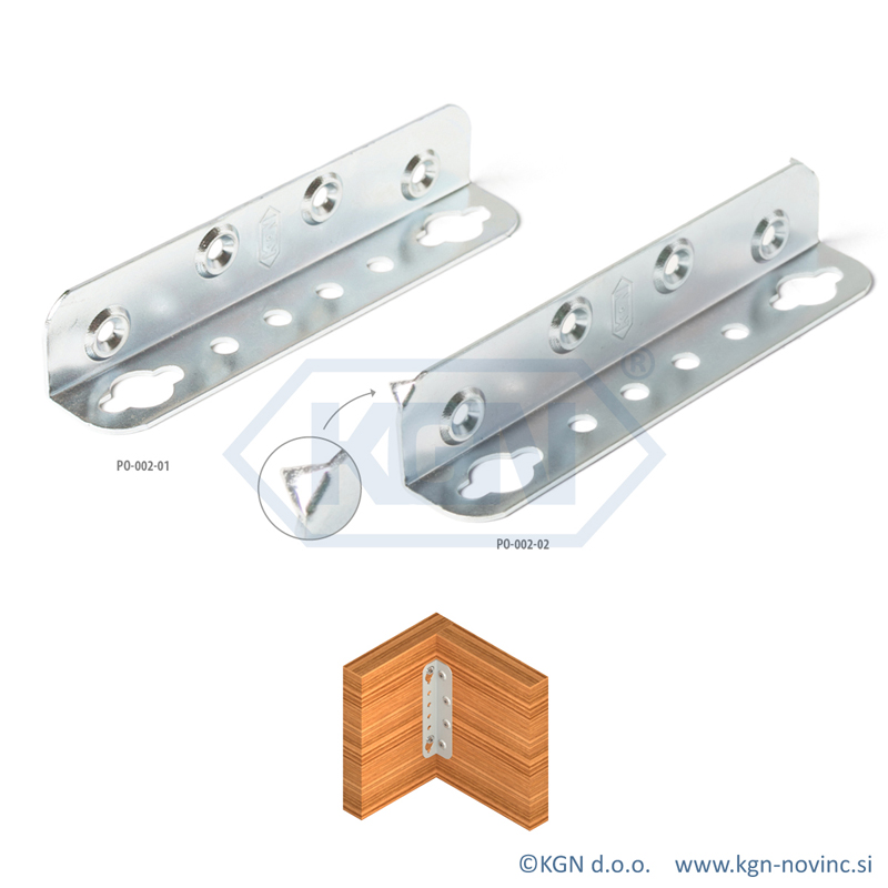 Bed connecting angle