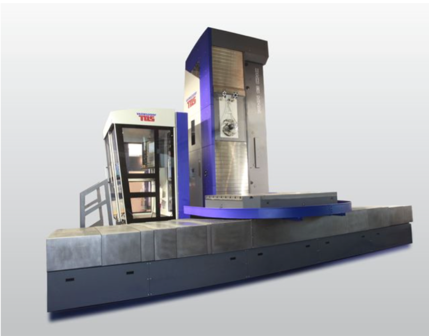 Horizontal milling and boring machine