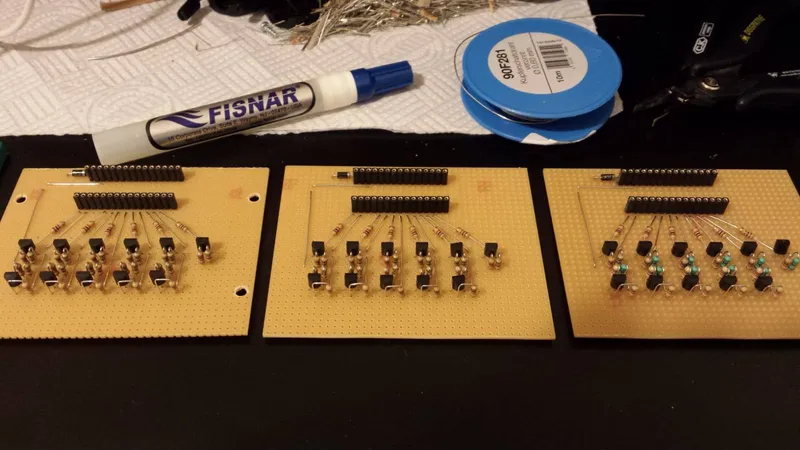 Electronic PCB boards