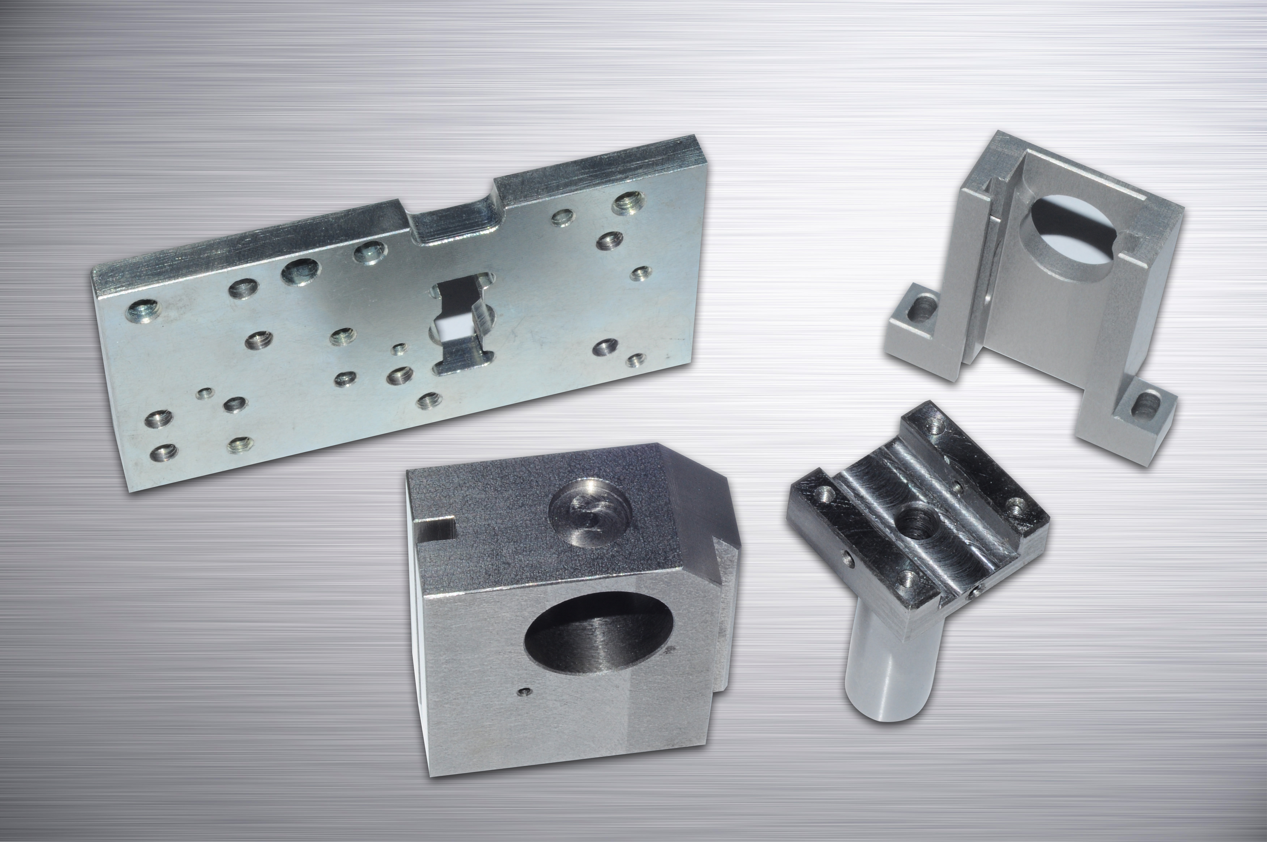 CNC Parts portfolio - Aluminium & Steel