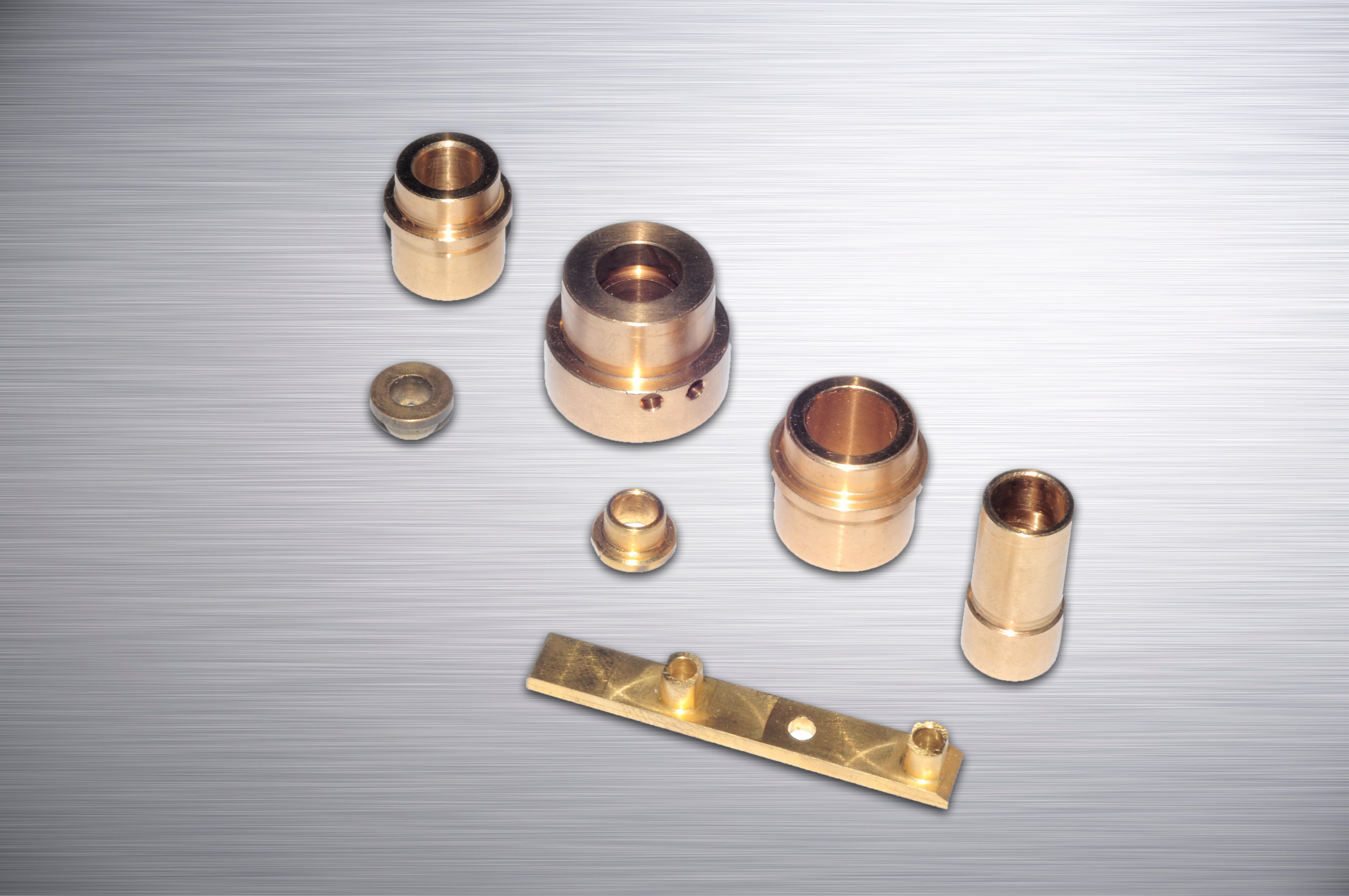 CNC Parts portfolio - Brass