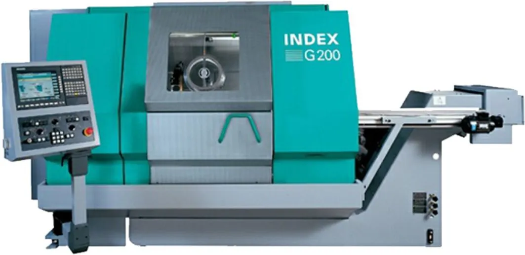 INDEX G200 mit Barfeeder