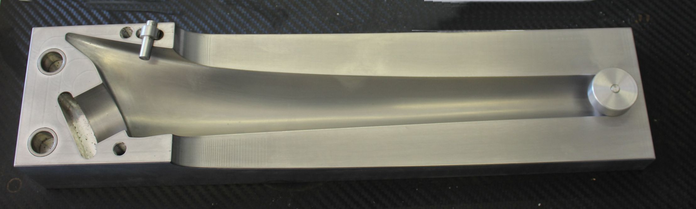 Aluminum mold for carbon fibre part