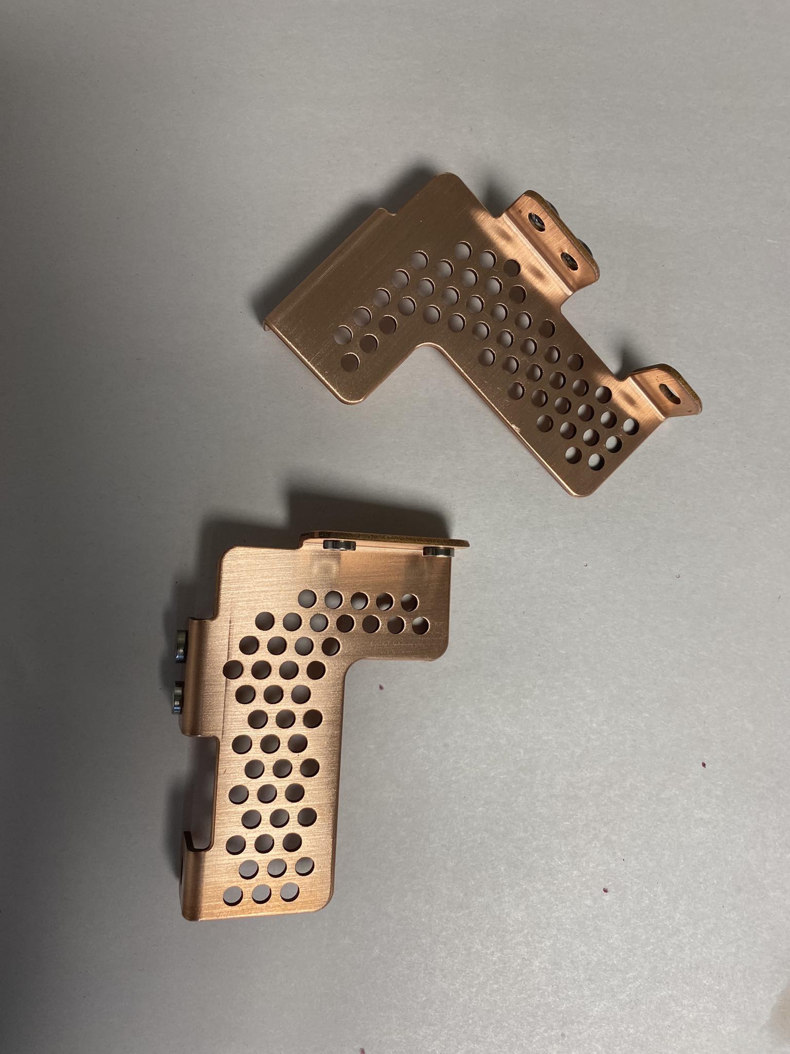 Detail made of copper