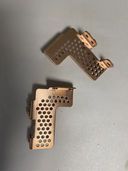 Detail made of copper