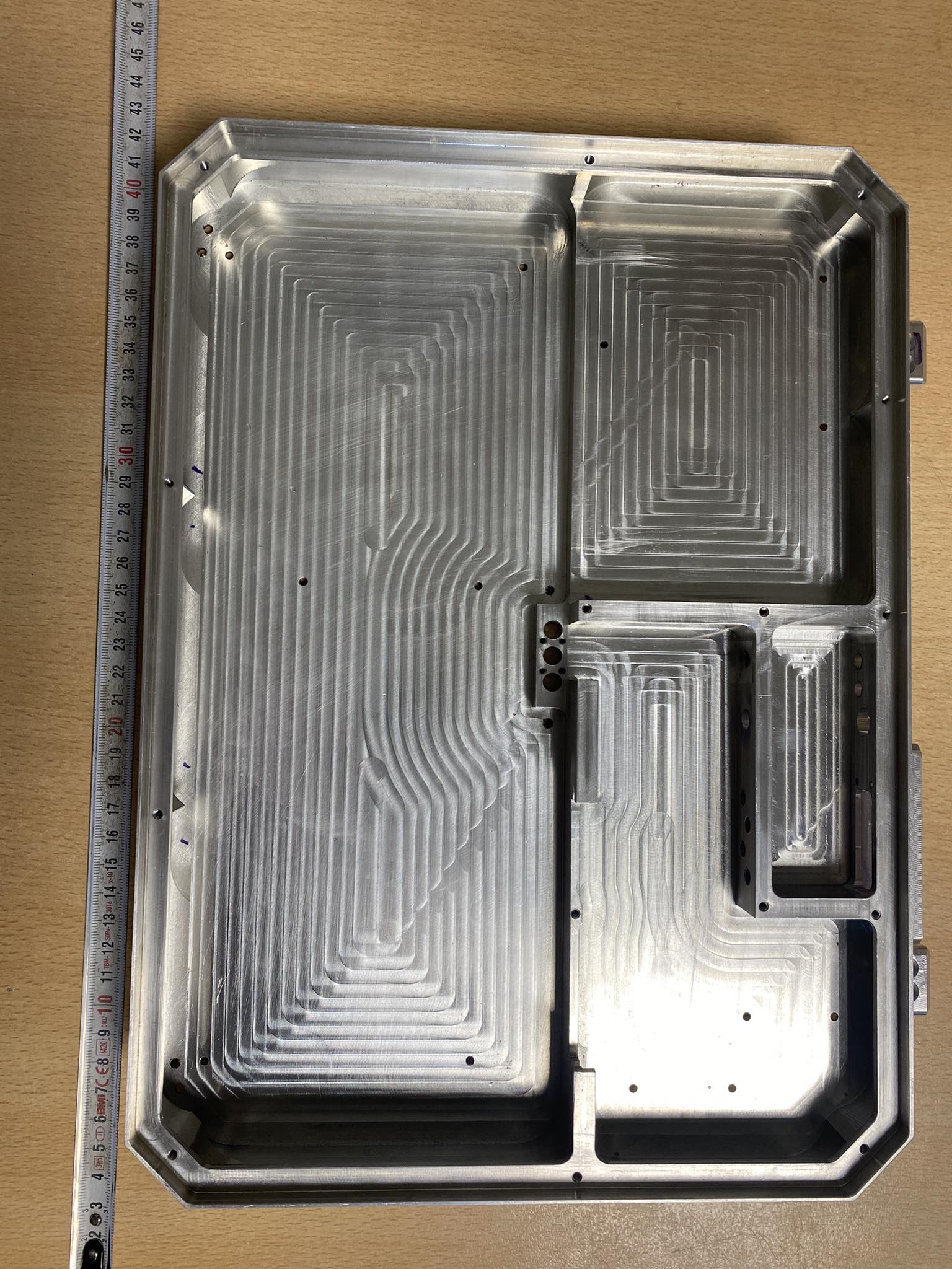 Milling aluminum elements