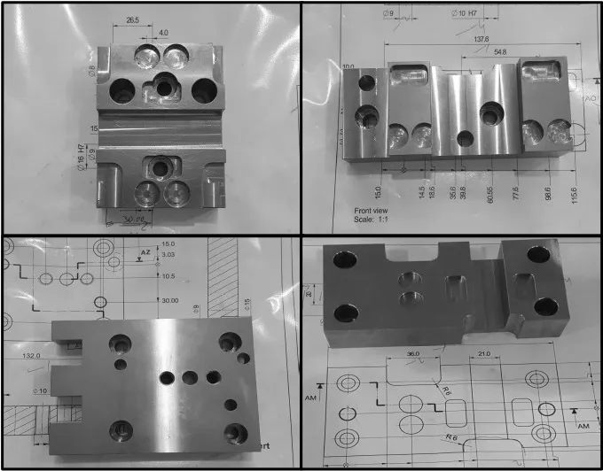 Parts for punching dies