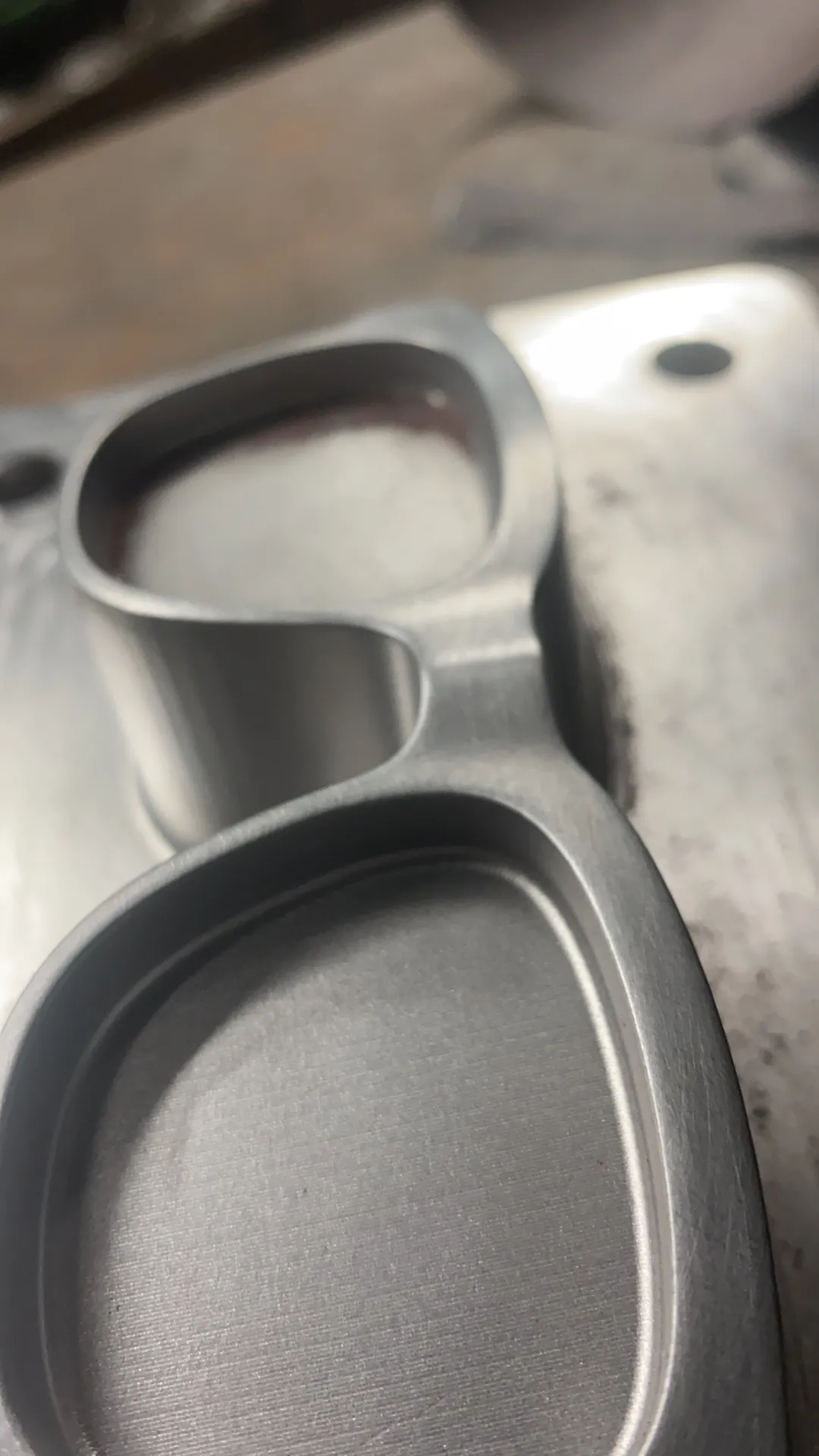 mold 1.2311 sandblasted