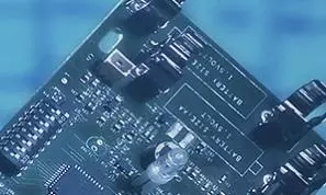 bestückte Leiterplatte