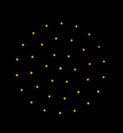 Mehrlochblende Ø20µm