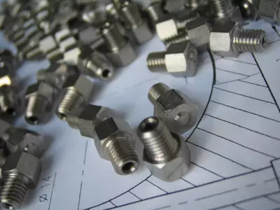 Mikrodüse/Ventilsitz Ø190 µm