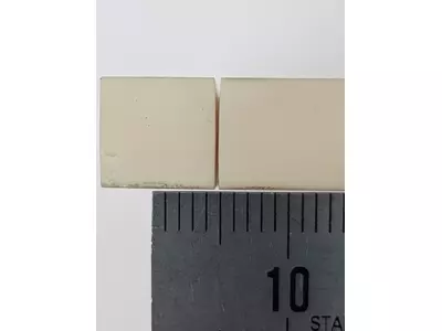 Schnitt in Aluminiumoxid