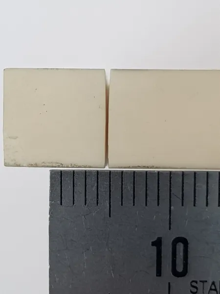Schnitt in Aluminiumoxid
