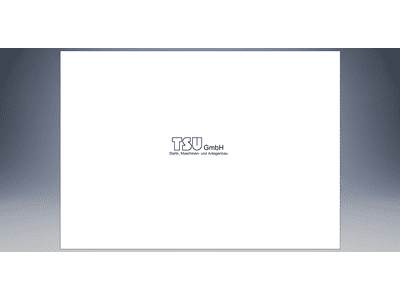 TSU GmbH, Stahl-, Maschinen- und Anlagenbau Logo
