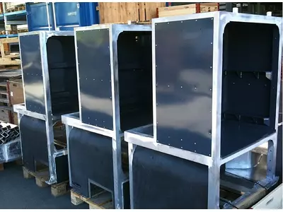 Maschinengestell Elektroraum