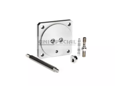 Oleodinamico Pneumatico - Particolari a Disegno - Hydraulic and Pneumatic Systems Machined Parts