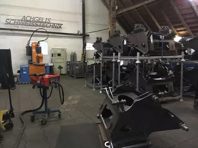 Heckrahmen für Saatmaschinen