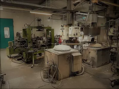 Induktions-Tiegelofen