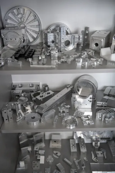 Diverse Frästeile aus Aluminium
