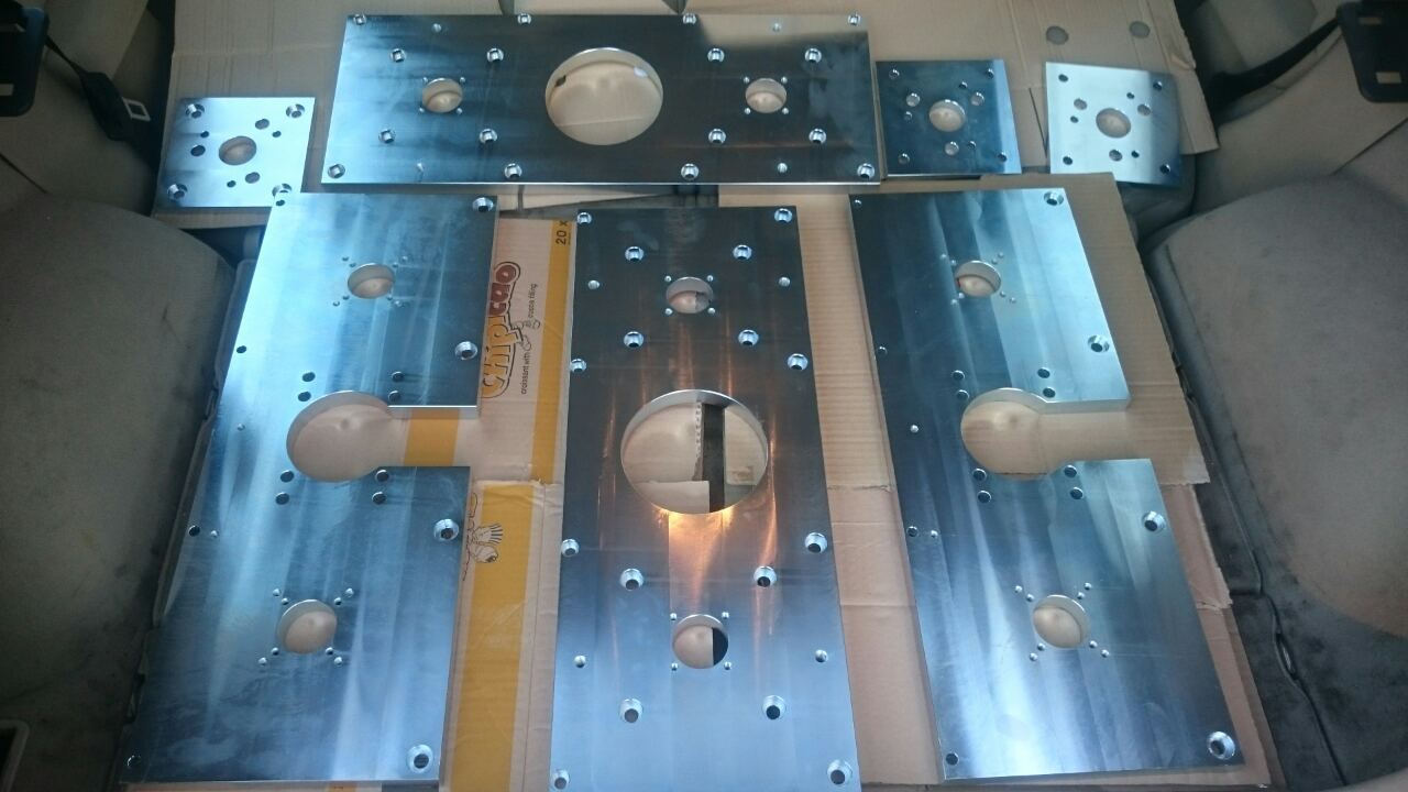 Platten, verzinkt